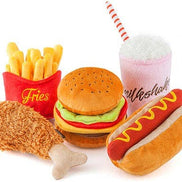 French Fries Plush Dog Toy