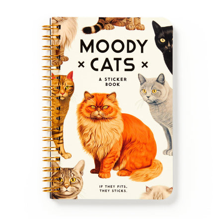 Moody Cats Sticker Book (Sticker Book or Pack)