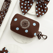 Biscotti Blue Poop Bag Holder