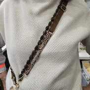 Statement phone necklace 86–137 cm long Dachshund 4-in-1