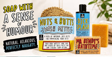 Baps & Flaps Mitts - Natural Jute Bath Mitts