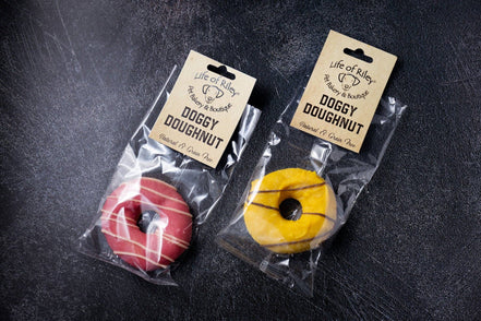 Natural Doggy Doughnuts - Box of 12: Loose