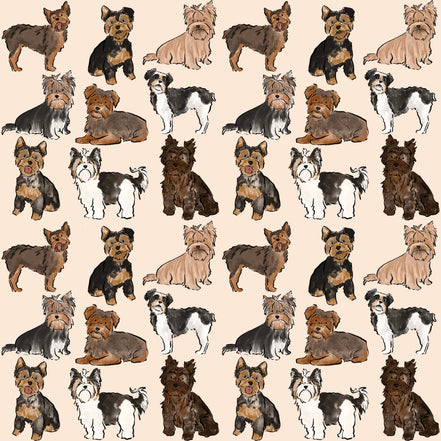 Yorkie Dog Blanket