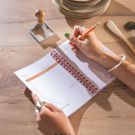 Recipe Book Journal A5 | Hardback | Dolce Vita