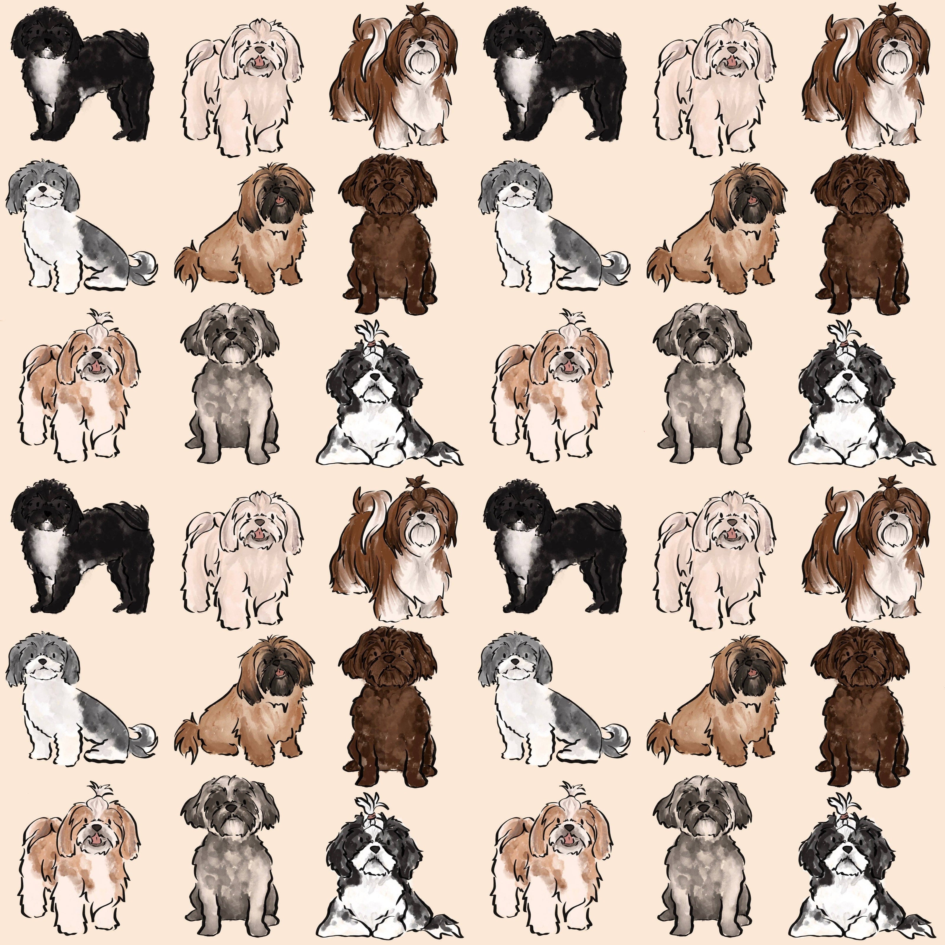 Shih Tzu Dog Blanket