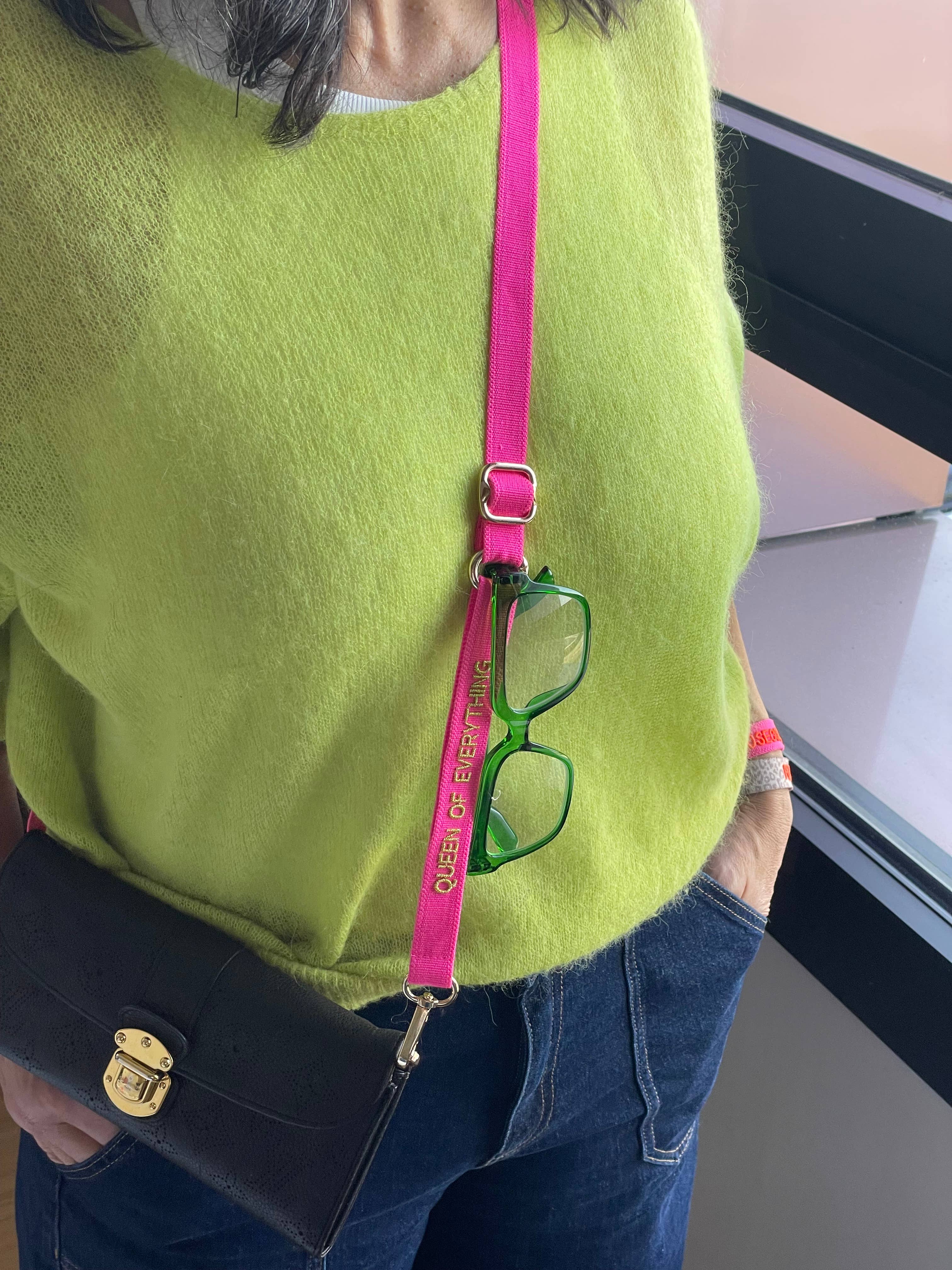 Statement phone necklace 86–137 cm long Dachshund 4-in-1
