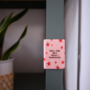 Well This Isn't What I Manifested | Ceramic Magnet: Plum