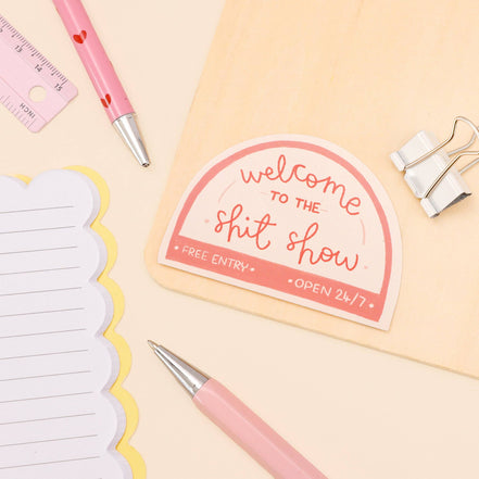 Vinyl sticker - sh*t show