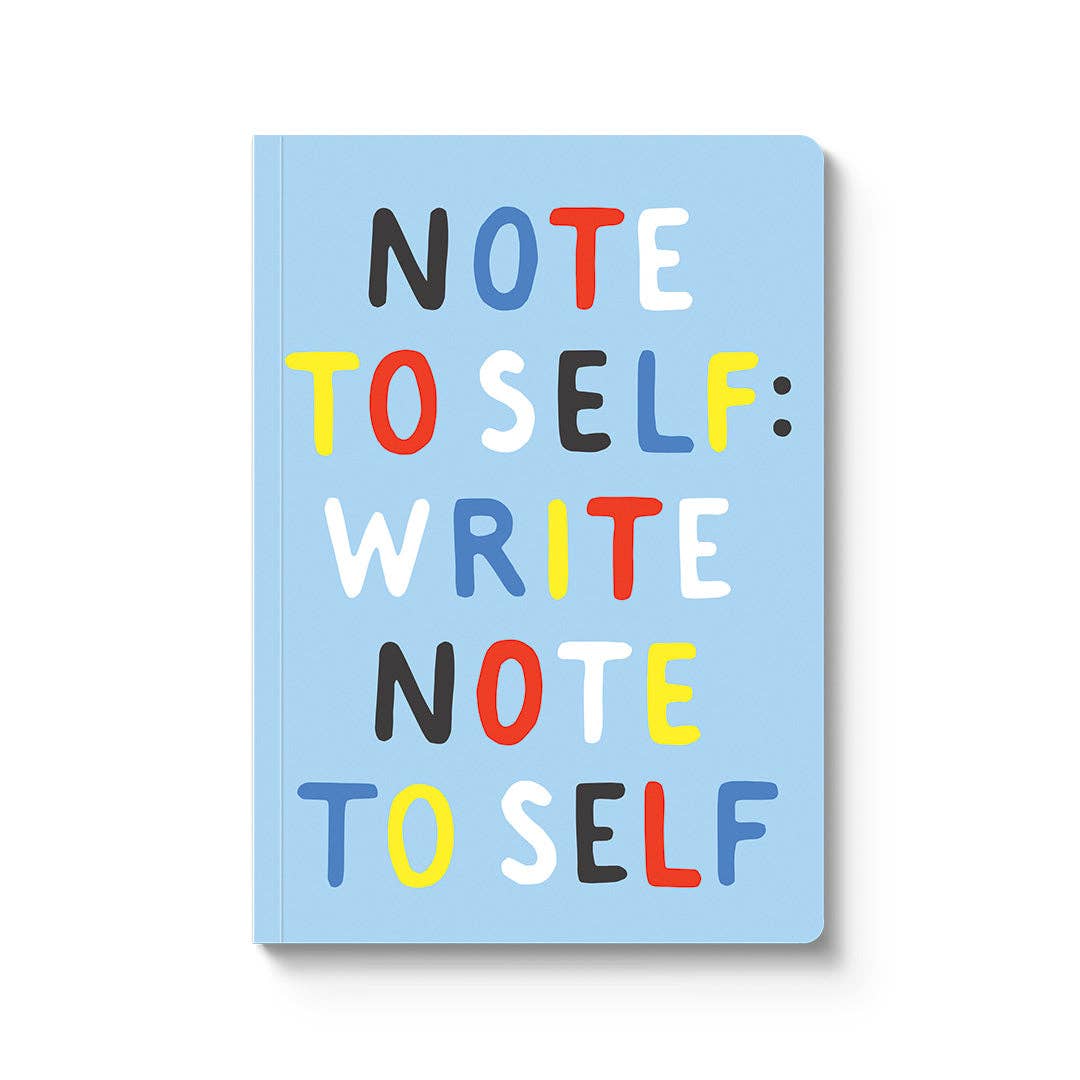 Note To Self Paperback Notebook (A5)