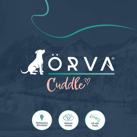Örva Cuddle & Snuffle Basking Shark Treat Foraging Toy