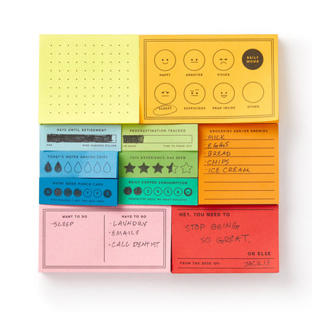 I've Got A Few Notes Tear-off Notepad Set (Notebook/Sketchbook)