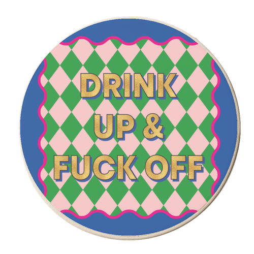 Coasters '& F*ck Off' By Claire Atwood: Cork
