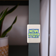 Now That's What I Call a Twat | Ceramic Magnet: True Blue