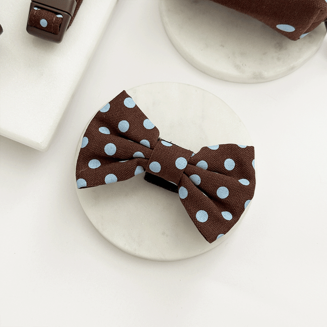 Biscotti Blue Bow Tie