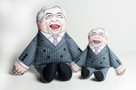 Nigel Farage dog toy: Regular
