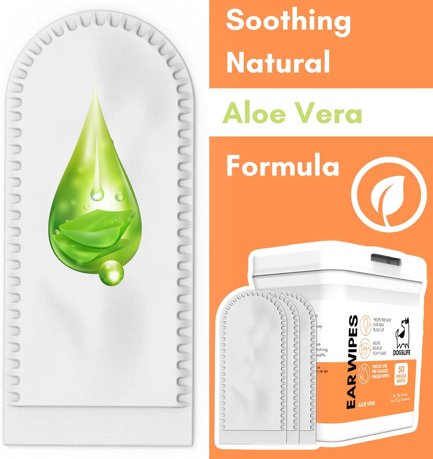 Dog Ear Wipes