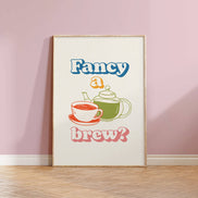Fancy A Brew? Art Print: A3