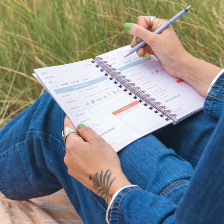 Wild Swim Journal Log Book A5 | Seascape | Hardcover