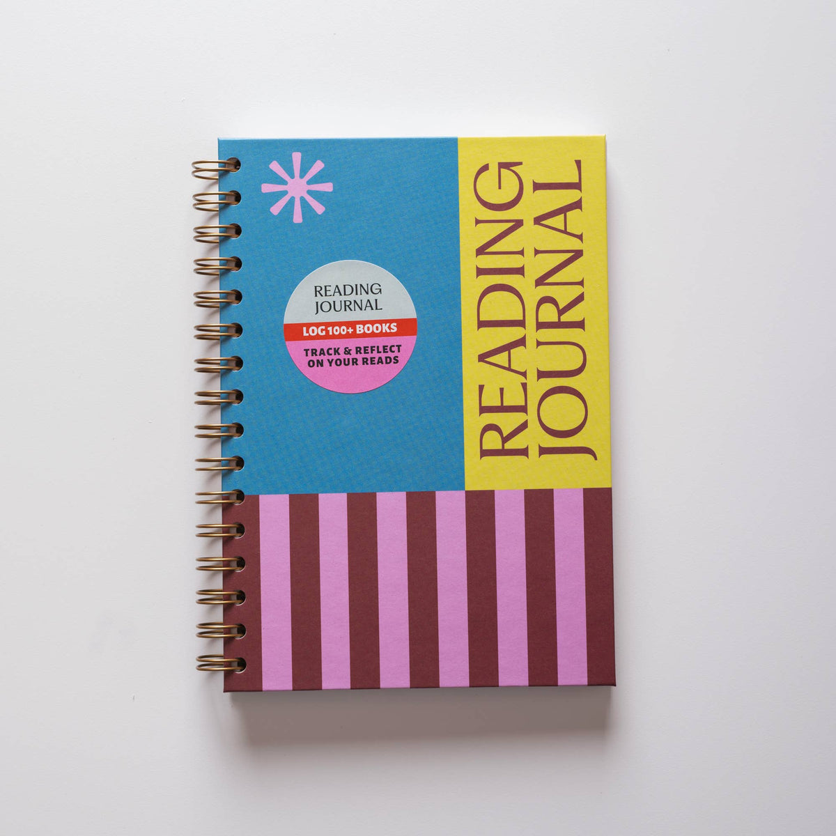 Reading Journal A5 | Hardback | Turquoise Citrus