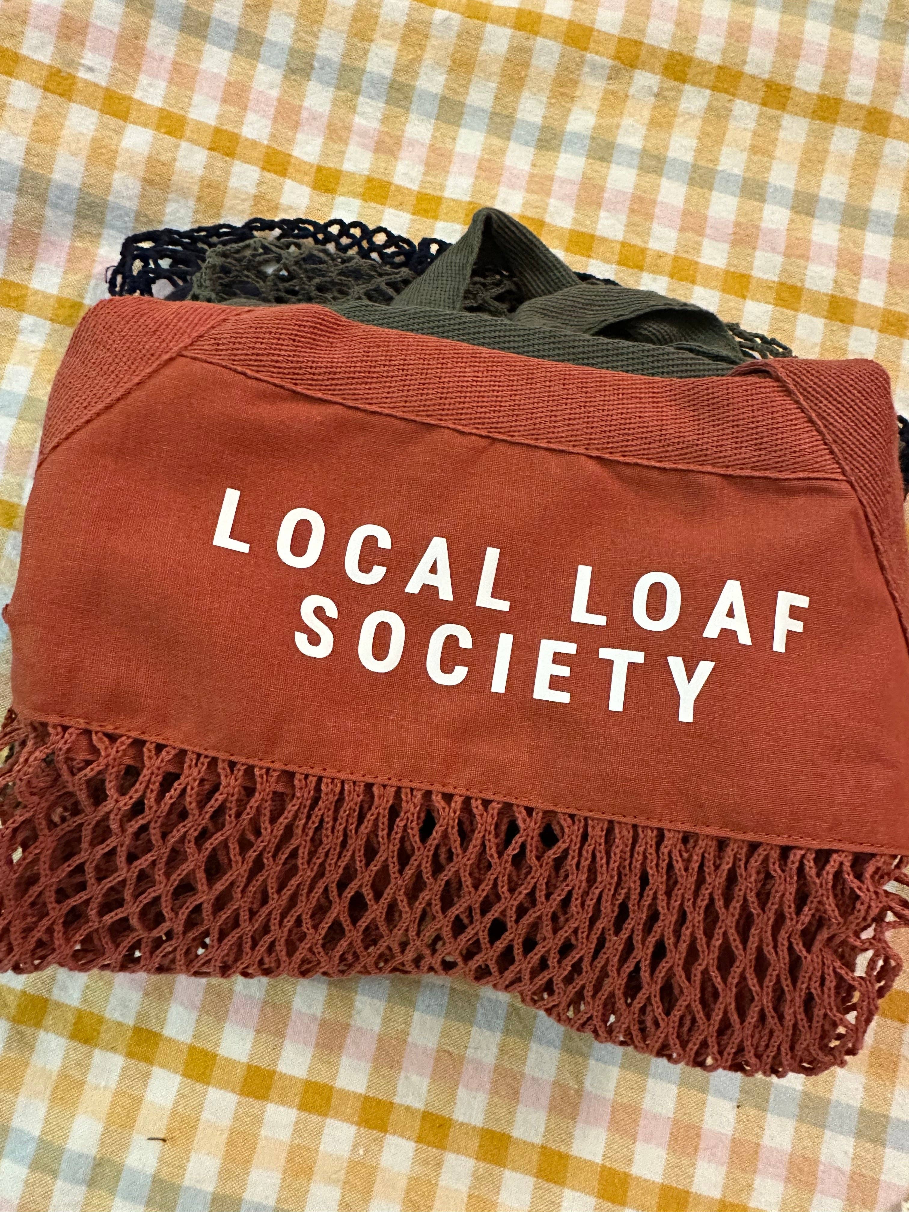 Mesh Grocery Shopper: Yellow- red text for the good stuff / Regular