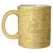 Mugs 'The Golf Father' by Lilly Rose: Mug Colour Inner & Handle 11oz - Green