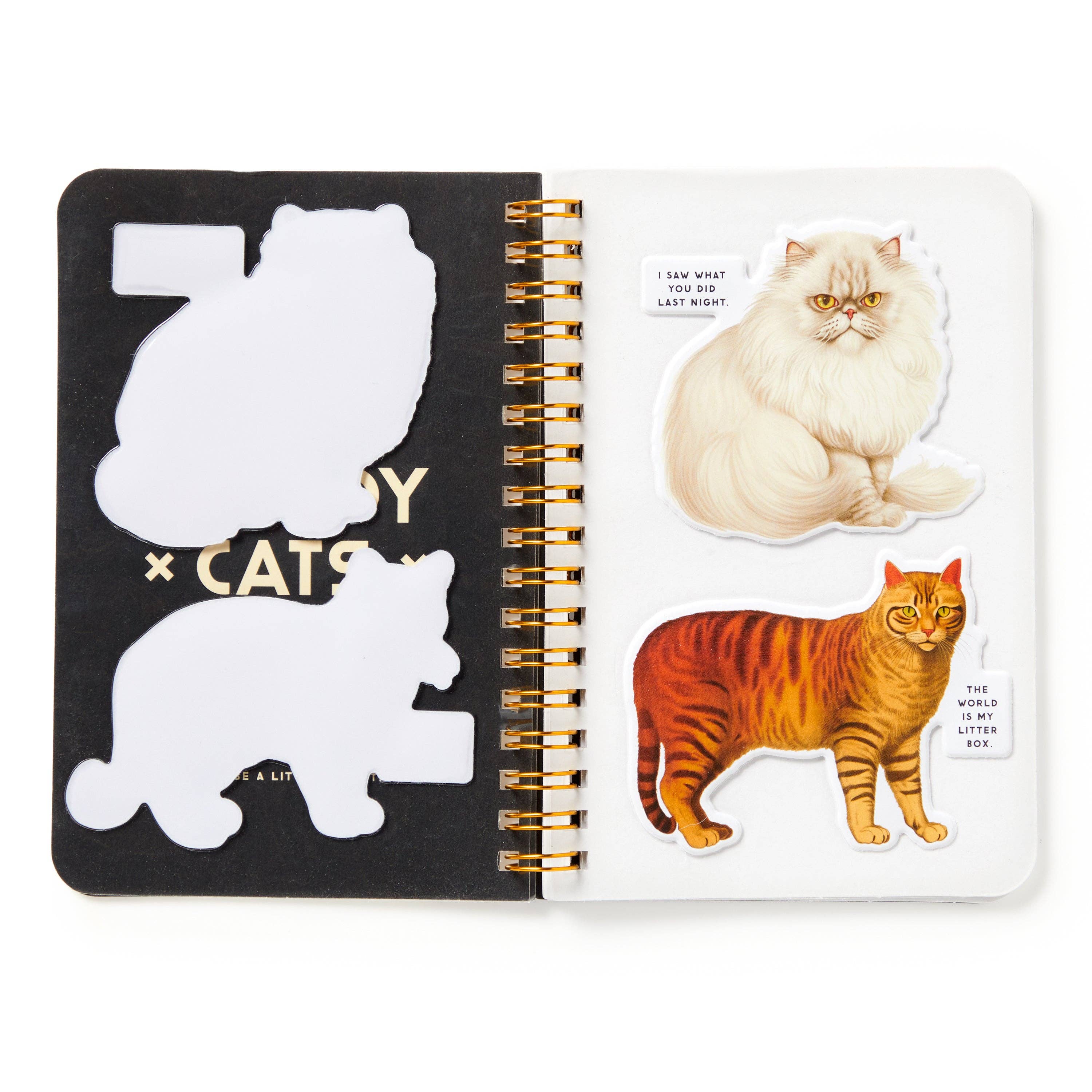 Moody Cats Sticker Book (Sticker Book or Pack)