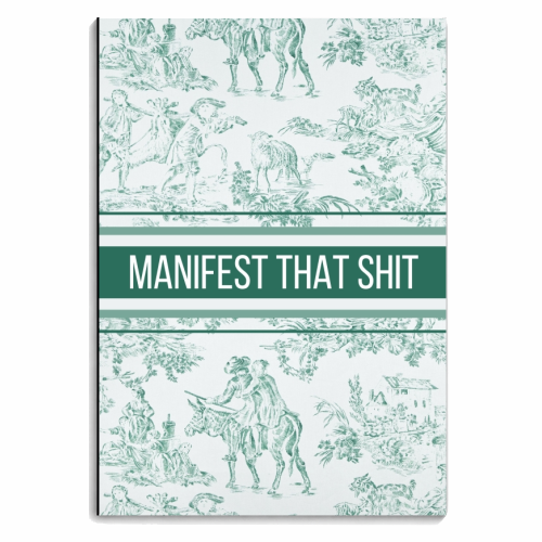 Notebooks 'MANIFEST THAT SHIT'