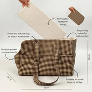 Dog Carrier - Cotswold Check