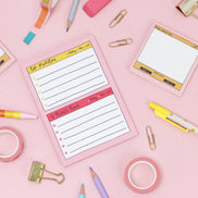 A6 notepad - top priorities