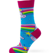 Please Go Away Women's Novelty Crew Socks