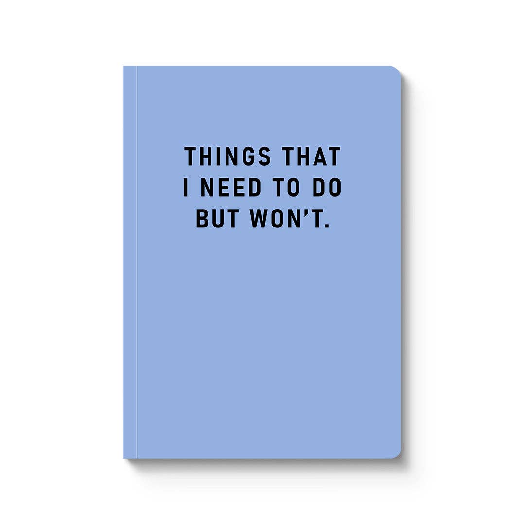 Things I Need To Do Paperback Notebook (A5) (9506)