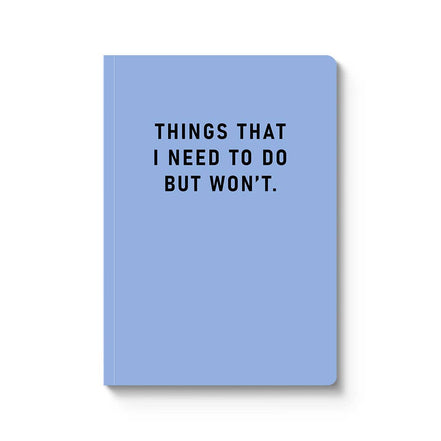 Things I Need To Do Paperback Notebook (A5) (9506)