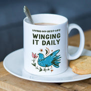 'Winging It Daily' Funny Mug