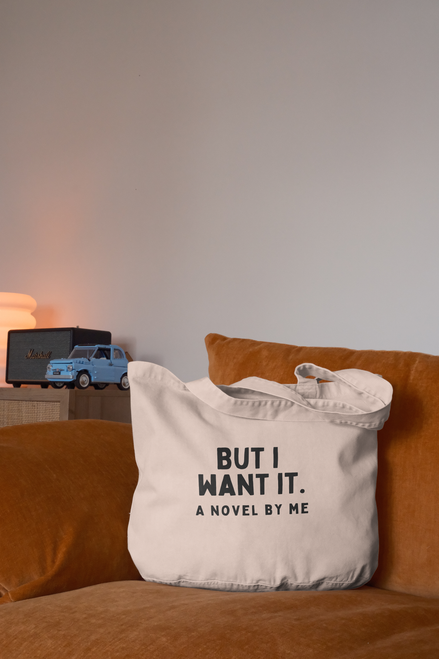 But I Want It | Tote Bag: Cream