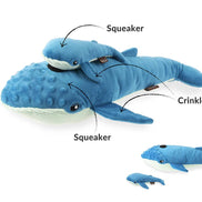 Ocean Buddies - Whales Big Blue & Baby Blue