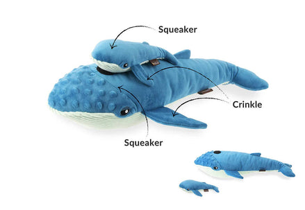 Ocean Buddies - Whales Big Blue & Baby Blue