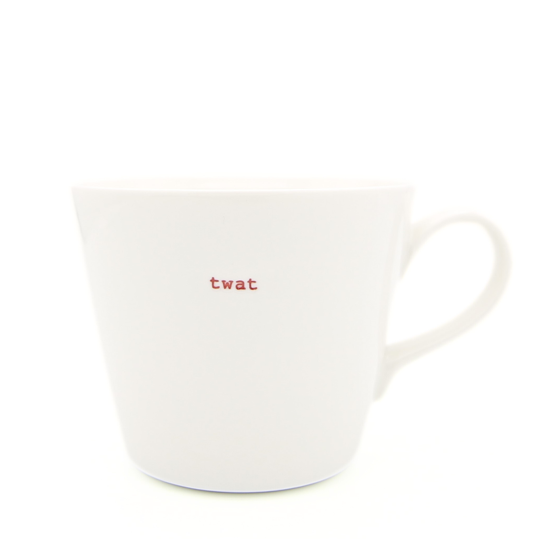 Keith Brymer Jones Mug 350ml - twat (red)