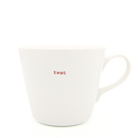 Keith Brymer Jones Mug 350ml - twat (red)
