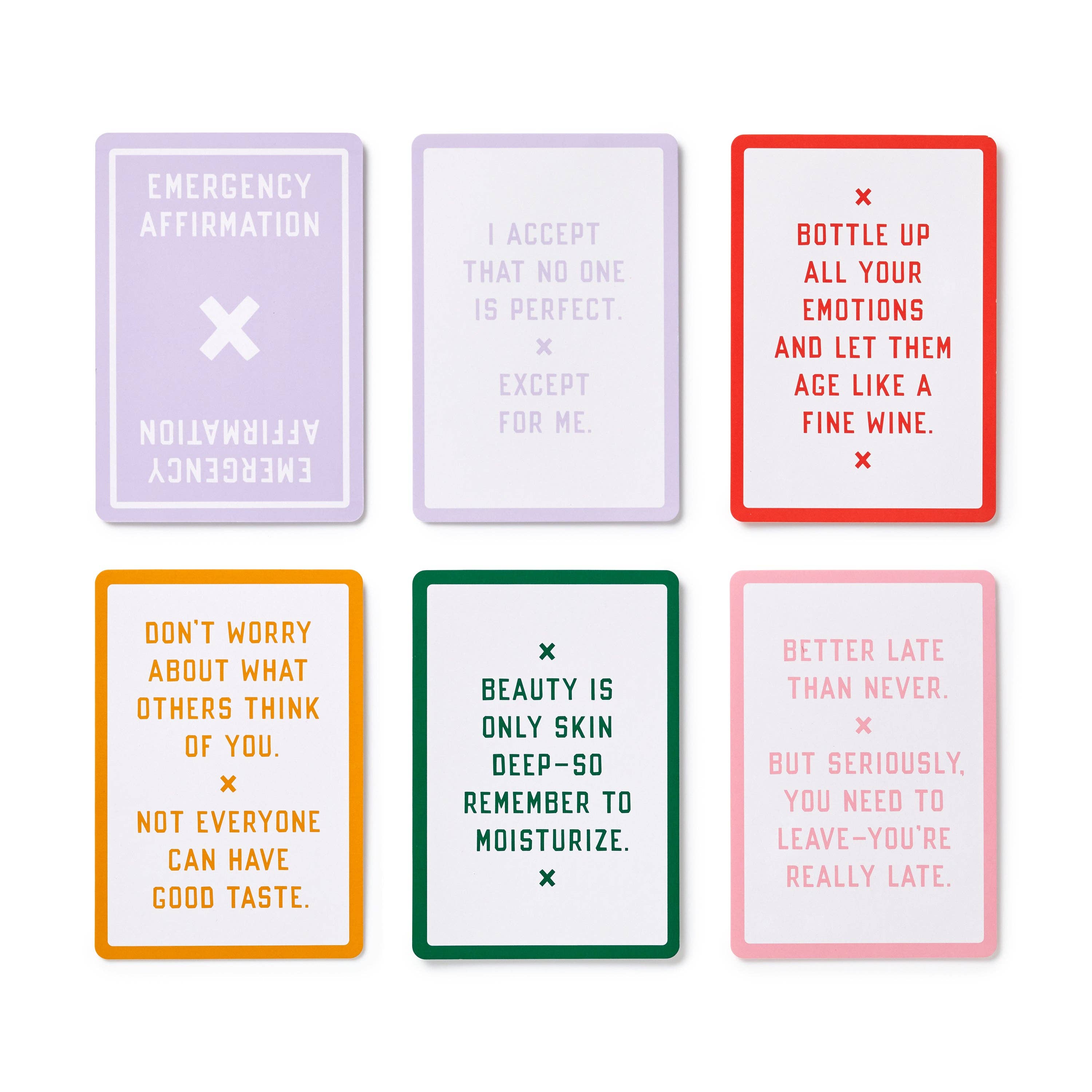 Emergency Affirmations for Exceptionally Stupid Days Card Deck (Flash Cards (Decks))