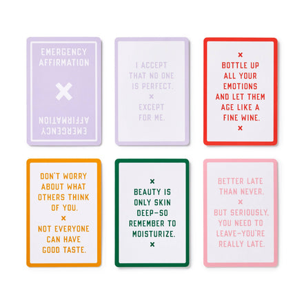 Emergency Affirmations for Exceptionally Stupid Days Card Deck (Flash Cards (Decks))