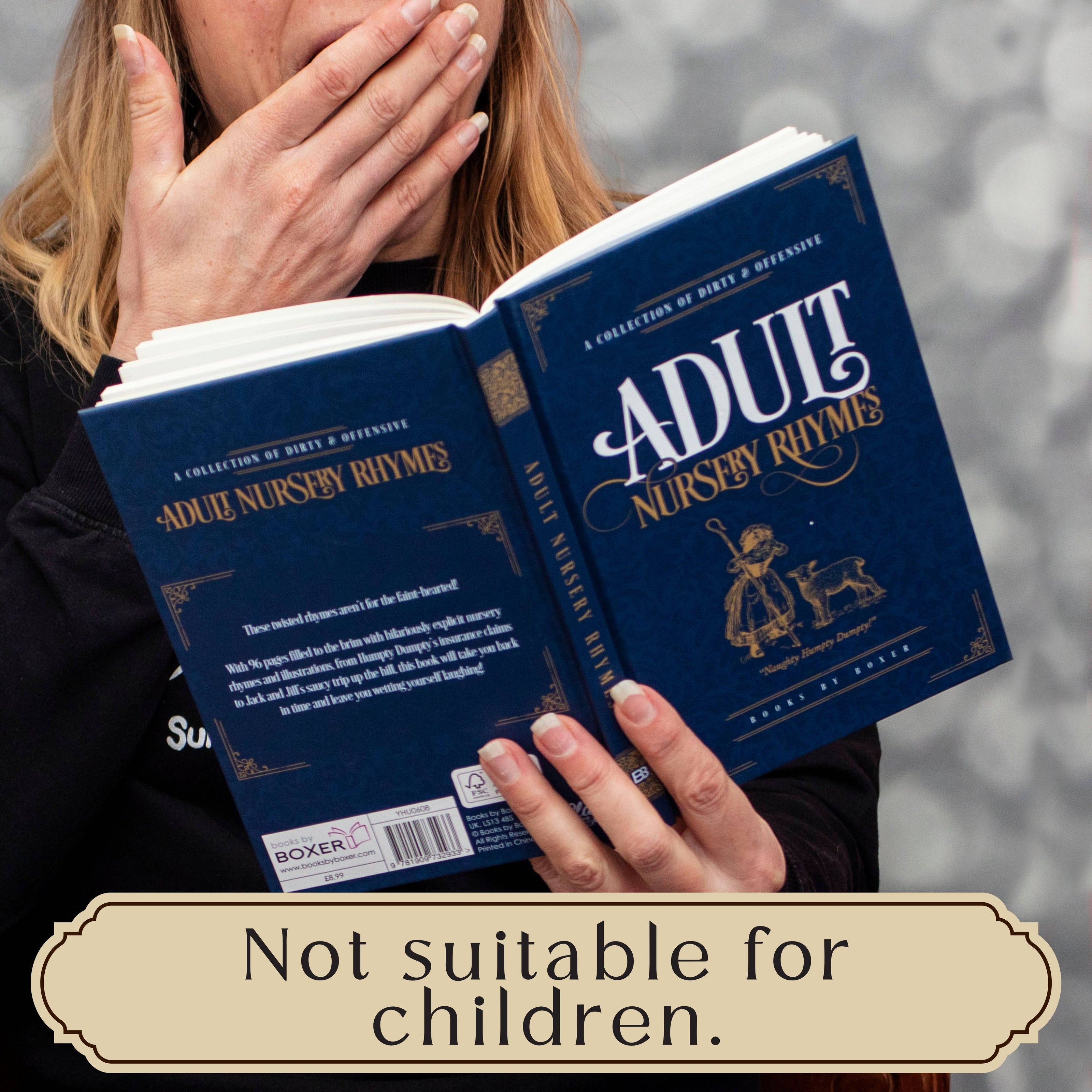 Adult Nursery Rhymes - Humour Gift Book - Novelty Gifts