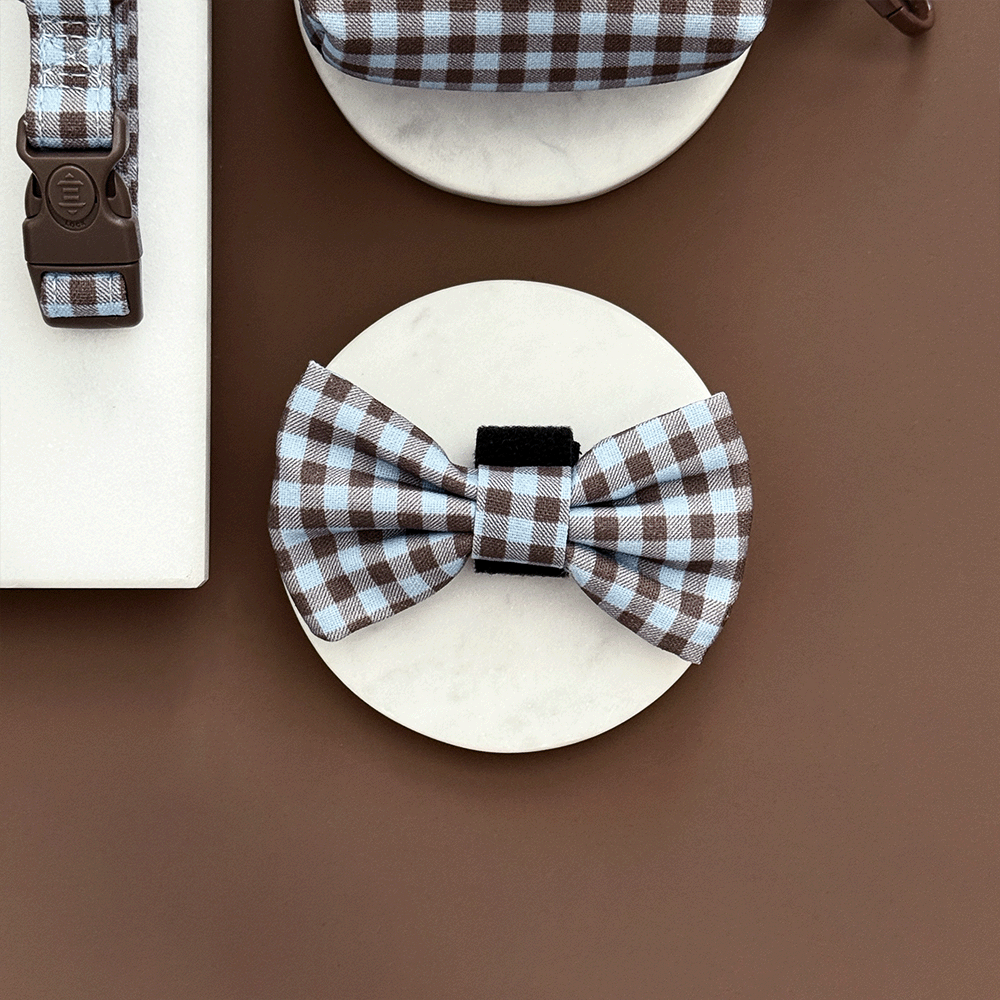 Chelsea Check Bow Tie