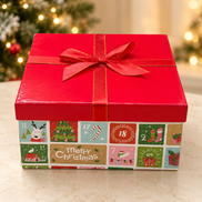 Dog Christmas Gift Box