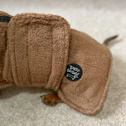 Sassy Sausage Dachshund Towel Robe