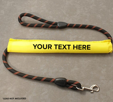 Customised Dog Lead Sleeve