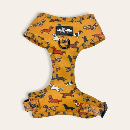 Adjustable Harness - Dashing Dachshunds