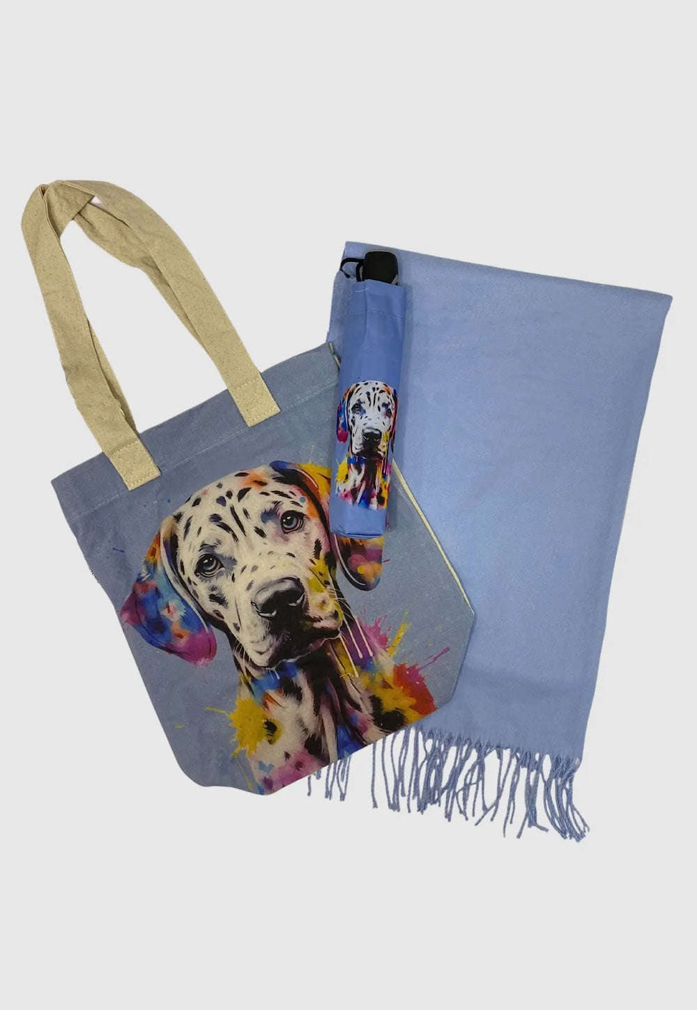 Dalmatian Dog Print Tote Bag