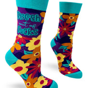 Fresh Out of F..Ks Ladies' Novelty Crew Socks