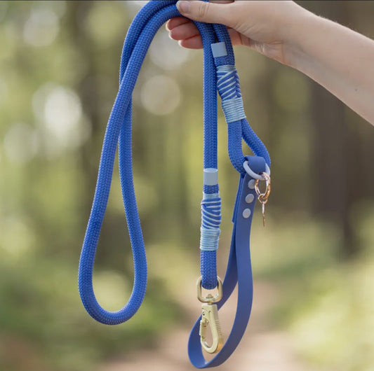 Rope Dog Lead - Colour Drops