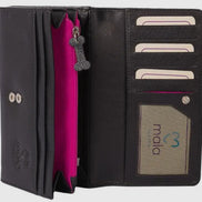 Best Friends Sausage Leather Dog Flap Over Purse